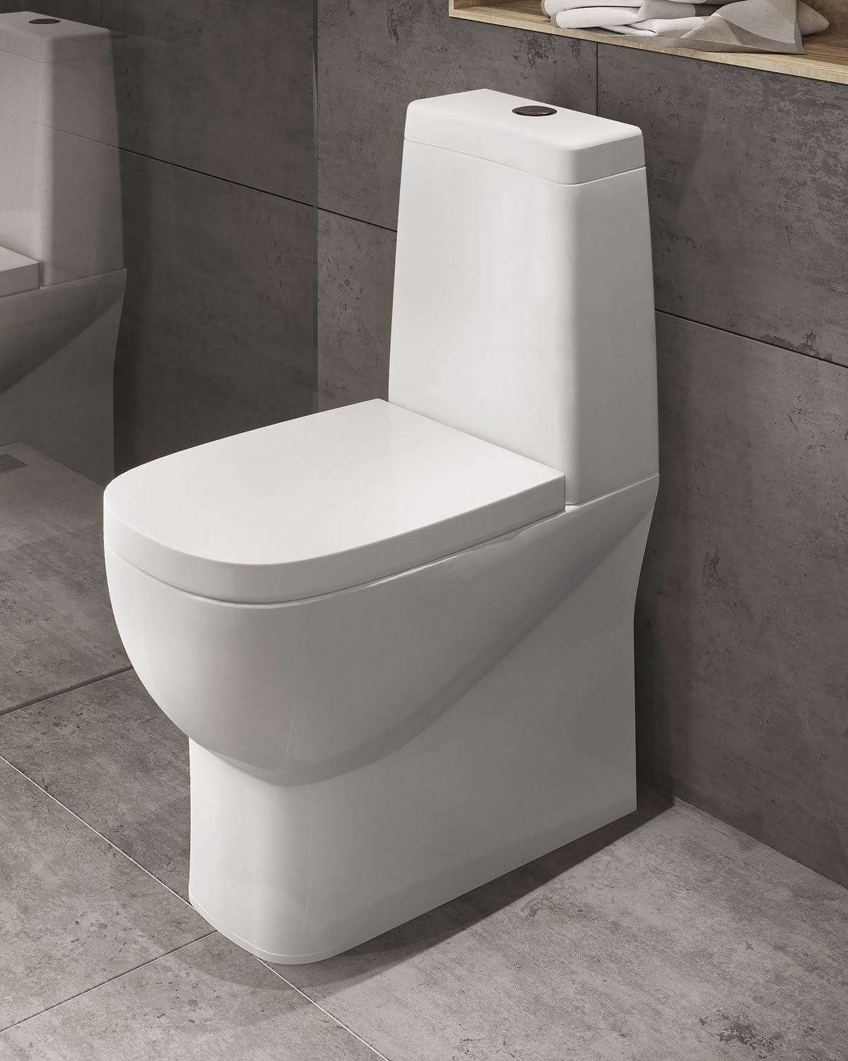 Elegant bathroom sink and vanity set with marble countertop