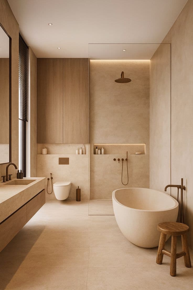 Luxury shower sets France AJ Materials