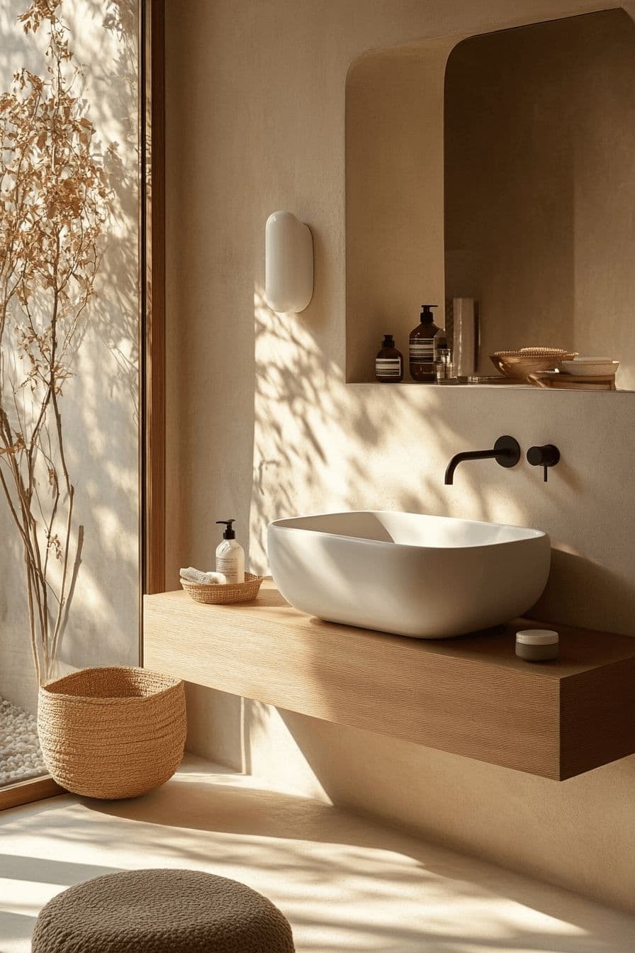 Modern sinks collection France AJ Materials