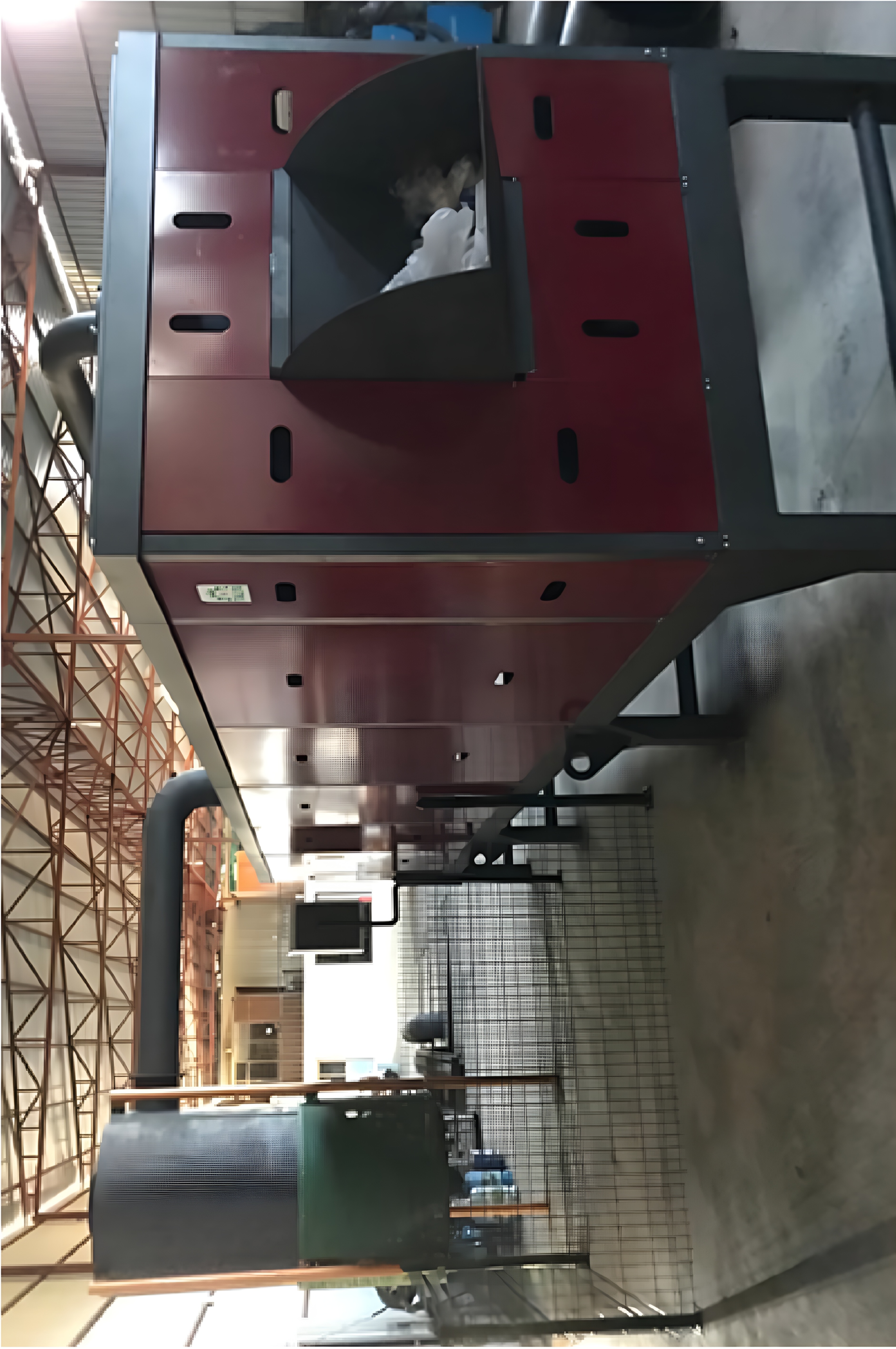 Waste feeding system for rotary kiln incinerator